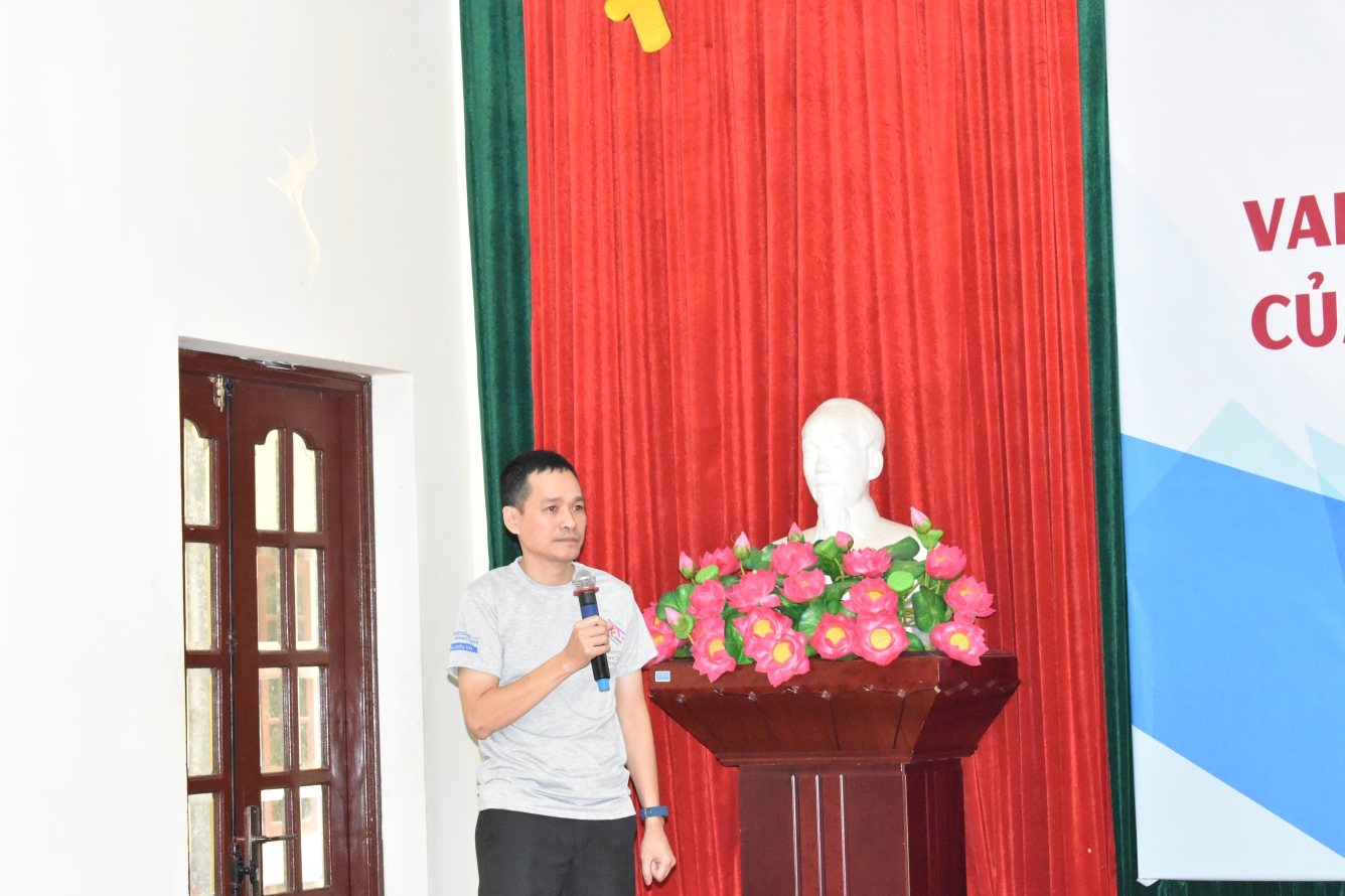 A Thanh Son giam doc IFI Solution phát biểu