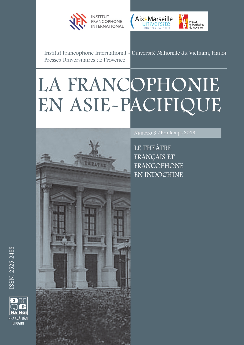 No3 - 2019: Le théâtre français et francophone en Indochine